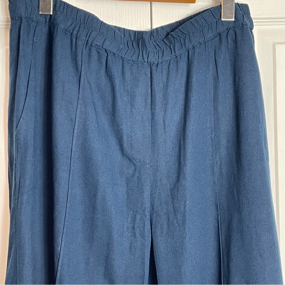 ULLA POPKEN Linen/Viscose Chic Casual Pants  NEVER WORN - Picture 7 of 13